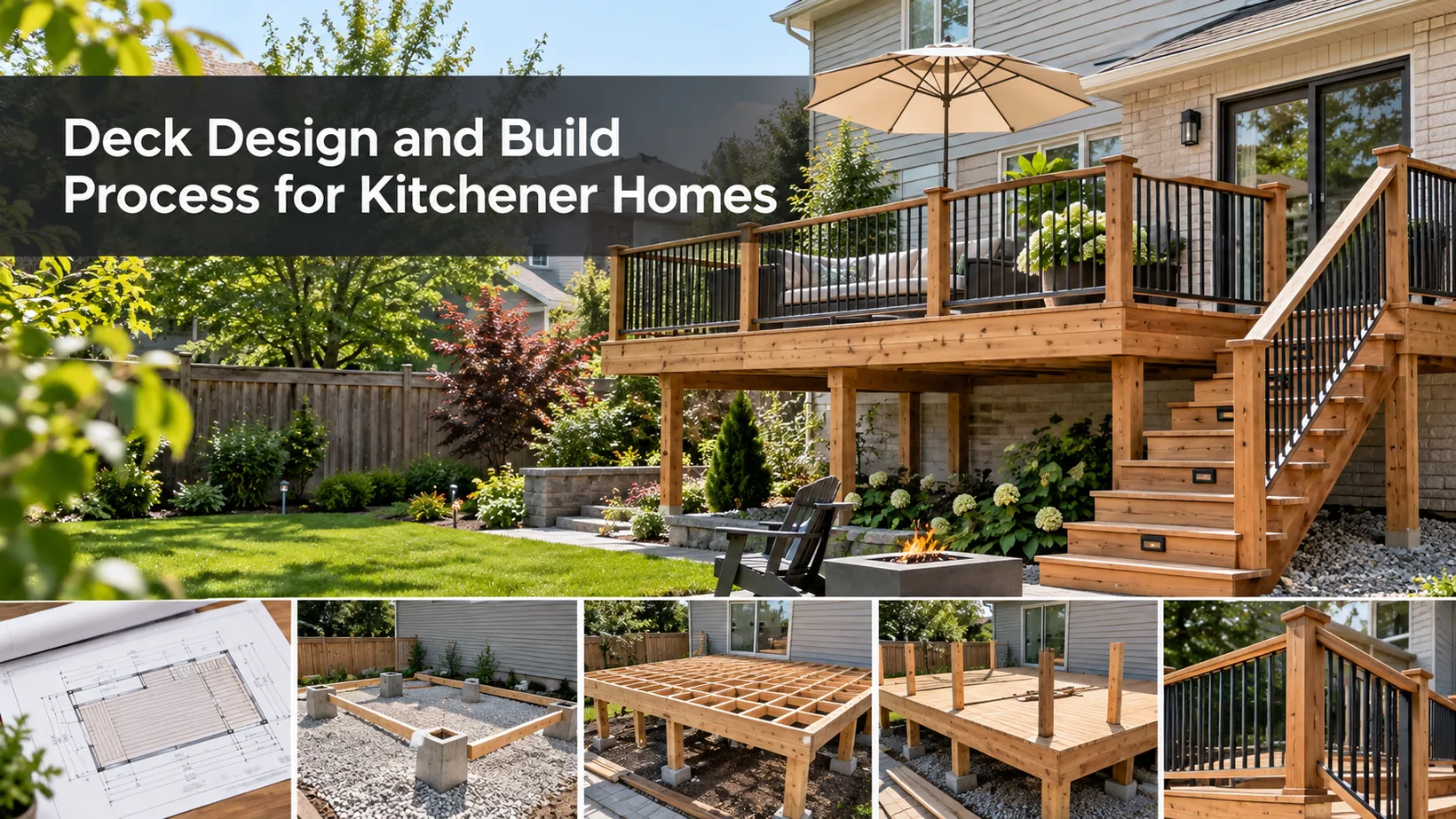 Deck Design and Build Process for Kitchener Homes in 2026