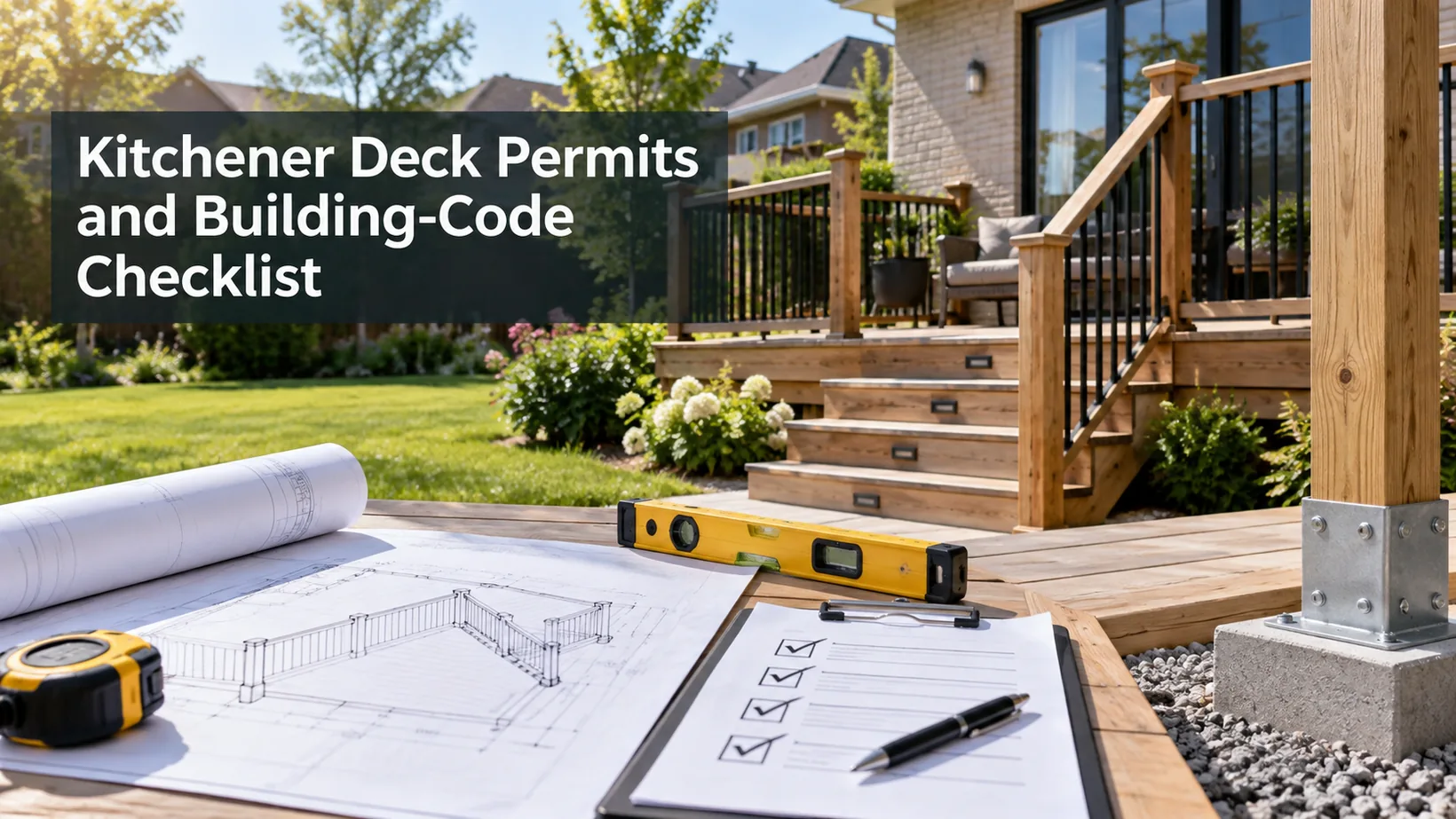 Kitchener Deck Permits and Building-Code Checklist for 2026