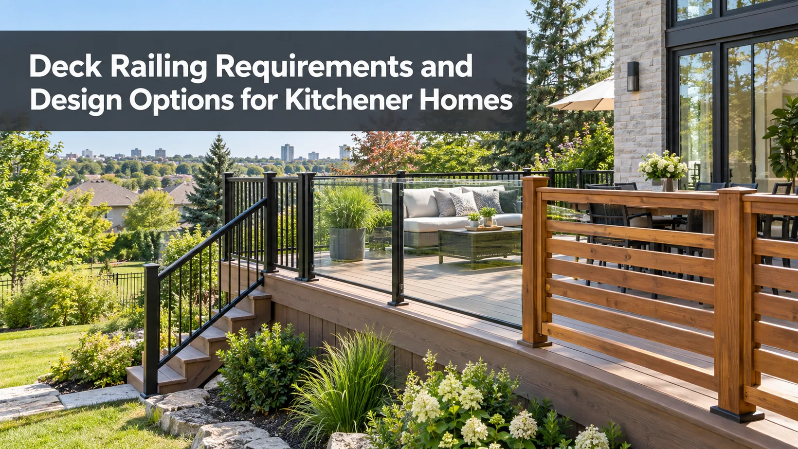 Deck Railing Requirements and Design Options: 2026 Kitchener Guide