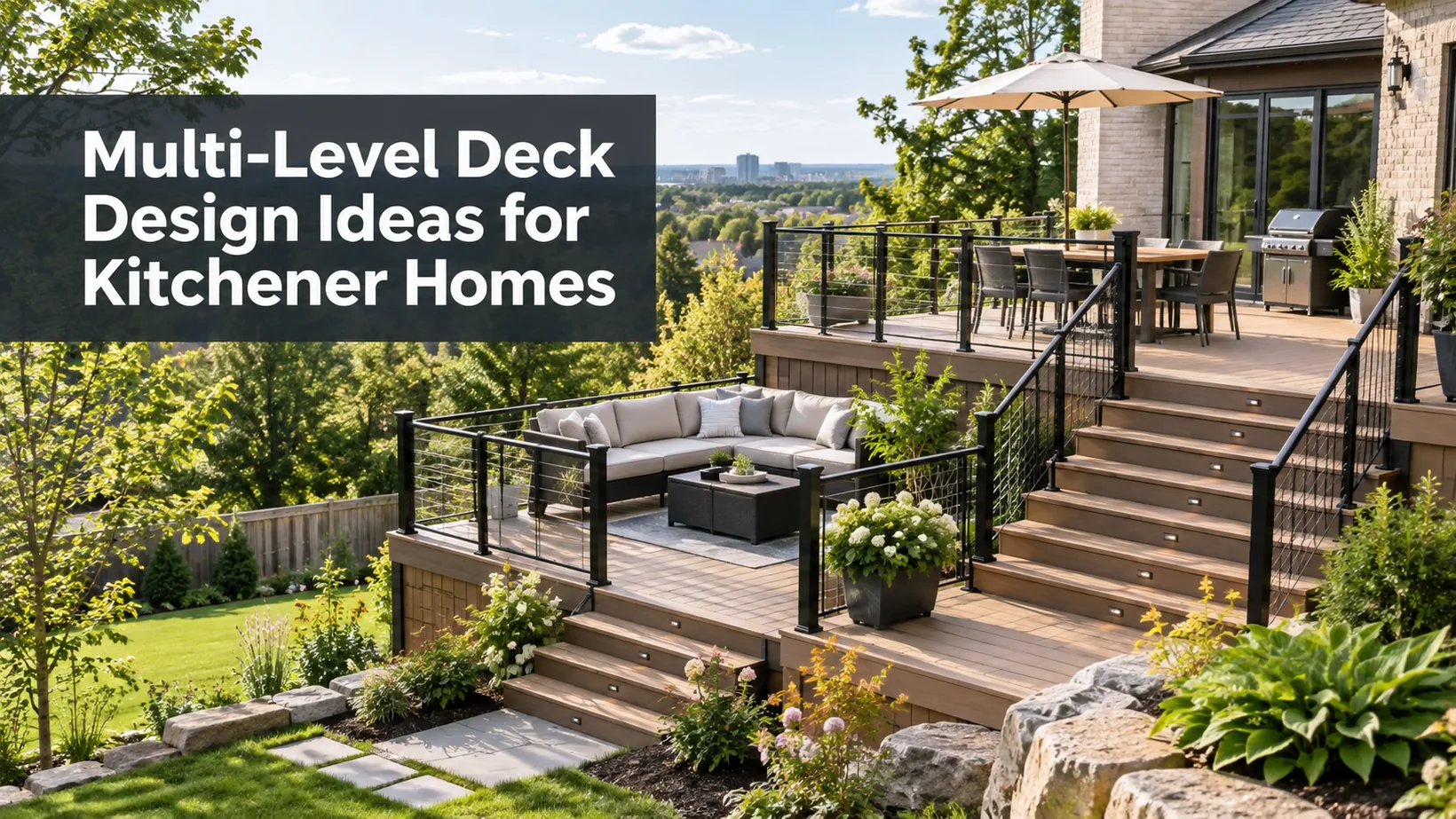 2026 Kitchener Multi-Level Deck Layout Ideas