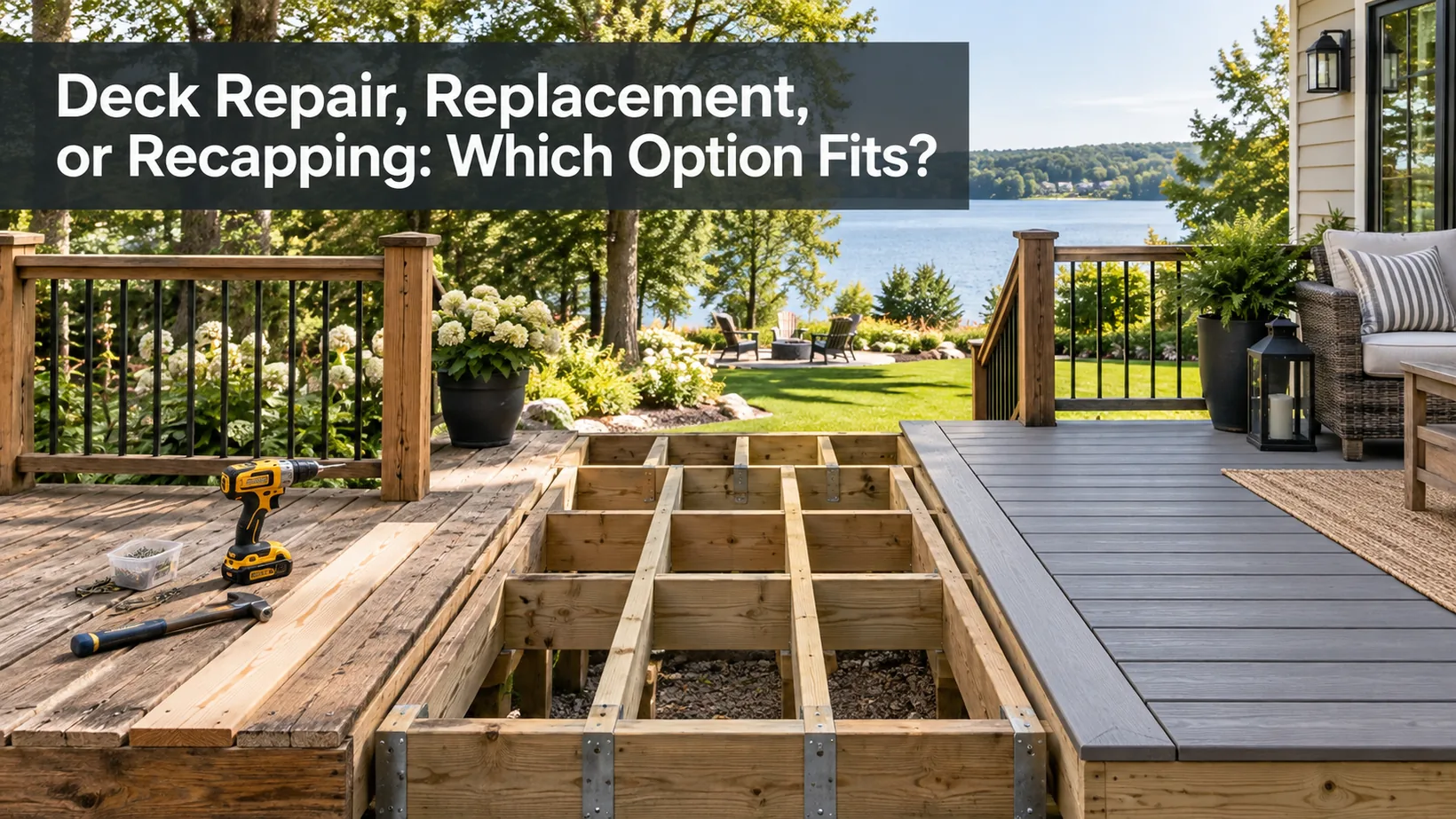 Deck Repair, Replacement or Recapping: A 2026 Kitchener Decision Guide