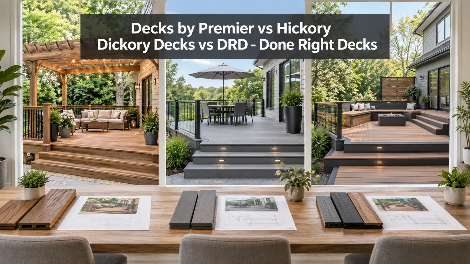 Decks by Premier vs Hickory Dickory Decks vs DRD: Kitchener Guide (2026)