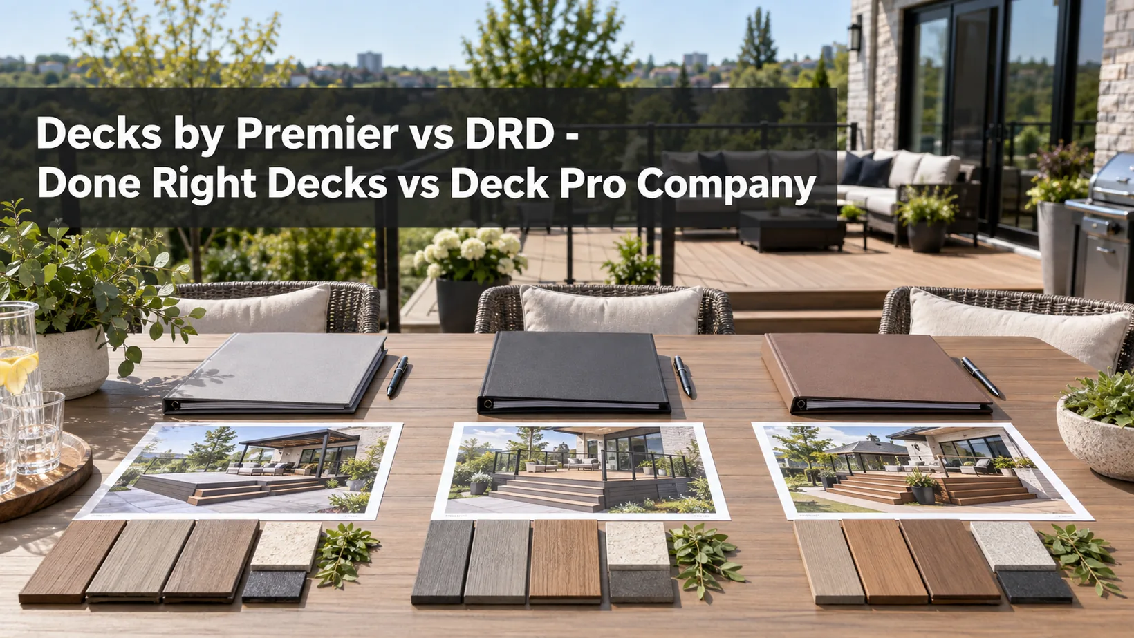 Decks by Premier vs DRD - Done Right Decks vs Deck Pro Company (2026)